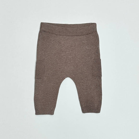 Organic Cotton Side Pocket Knit Pant