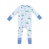 2-Way Zipper Romper- Golf Things