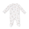 Smocked Peter Pan Footie- Duckling