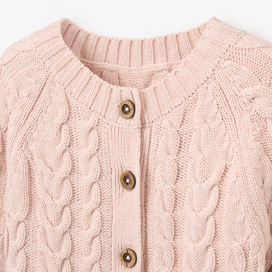 Horseshoe Cable Knit Jumpsuit