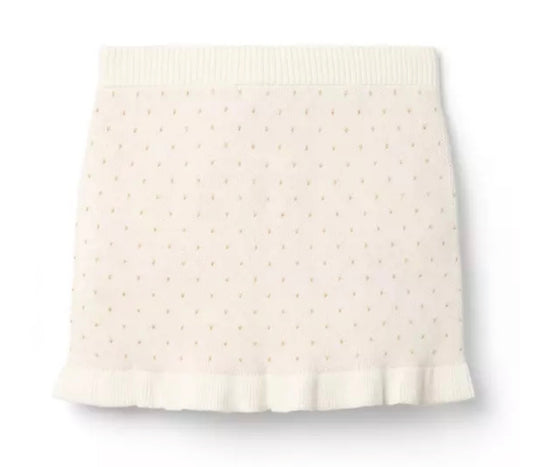 Sparkle Dot Sweater Skirt