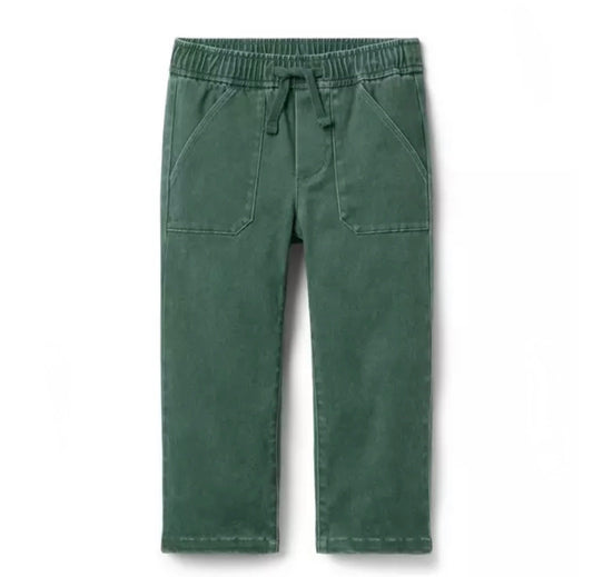 Twill Pull On Pant