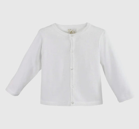 100% Cotton Ladder Edge Cardigan