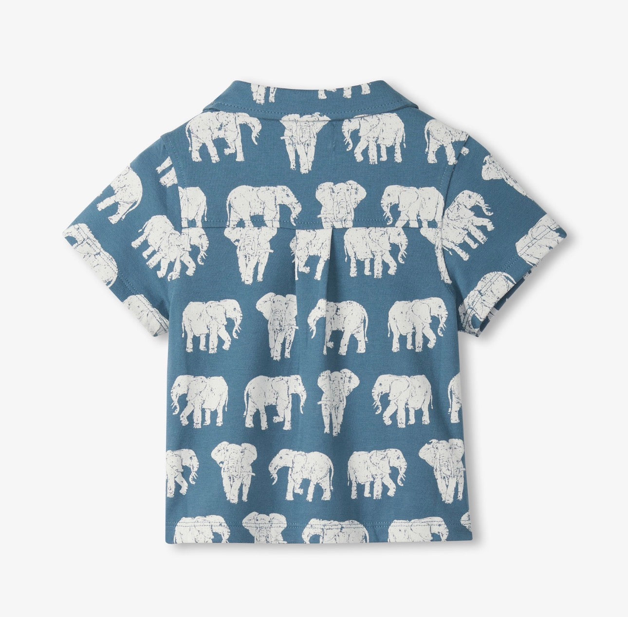 Elephants Jersey Button