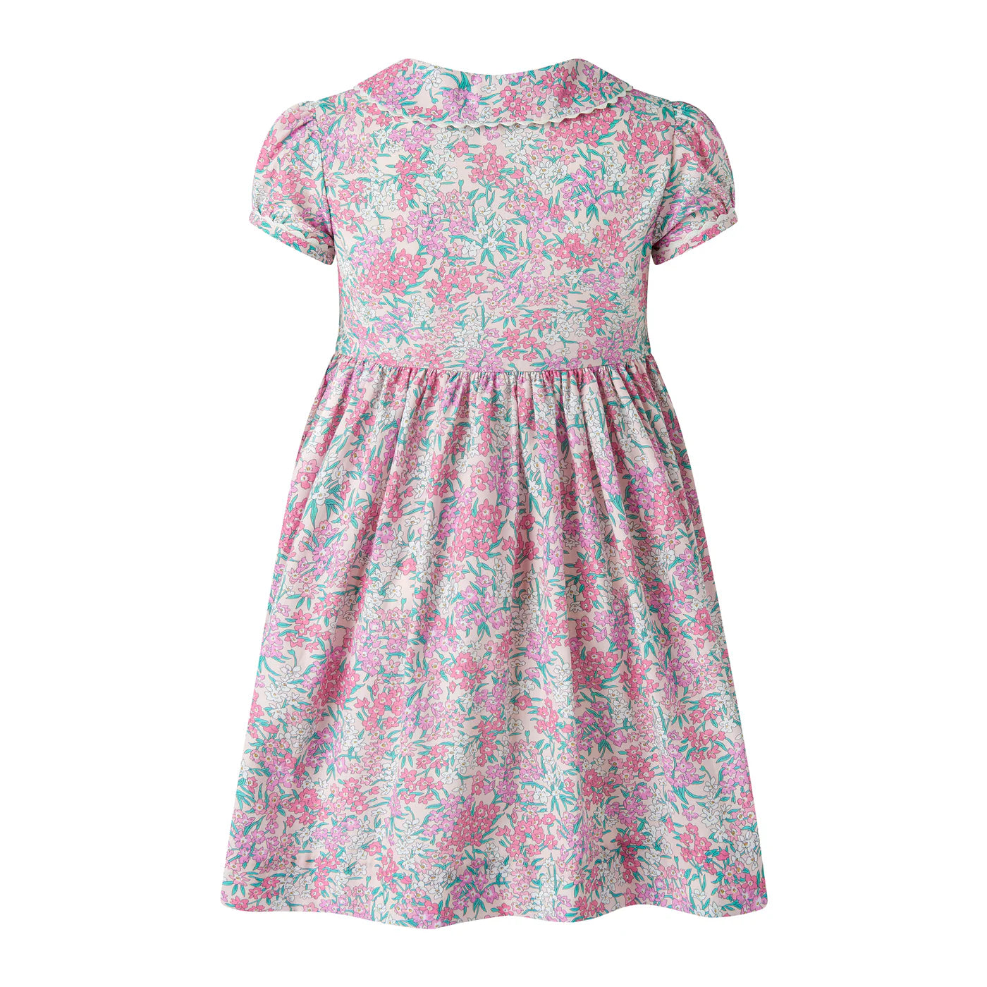 Pink Button Front Dress