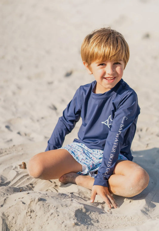 Tybee Rashguard Navy