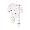 Bamboo Zippy Romper- Chickens