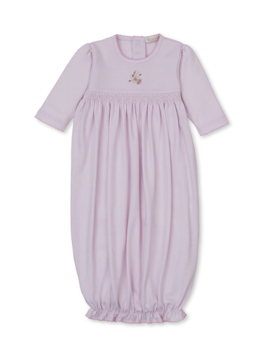 Pima Cotton Hand Smocked Sack- Victorian Roses