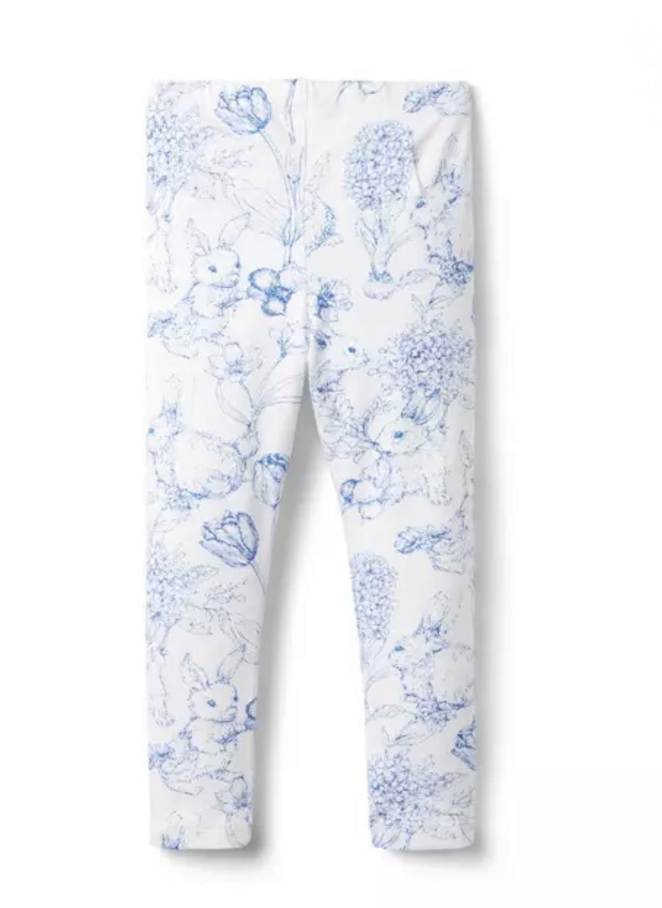 The Everyday Legging- Bunny Toile
