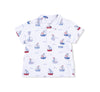 Polo with Shorts- Sailboats
