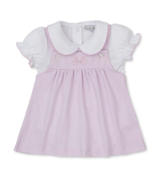 Pima Cotton Jumper Set- Springtime Bunny