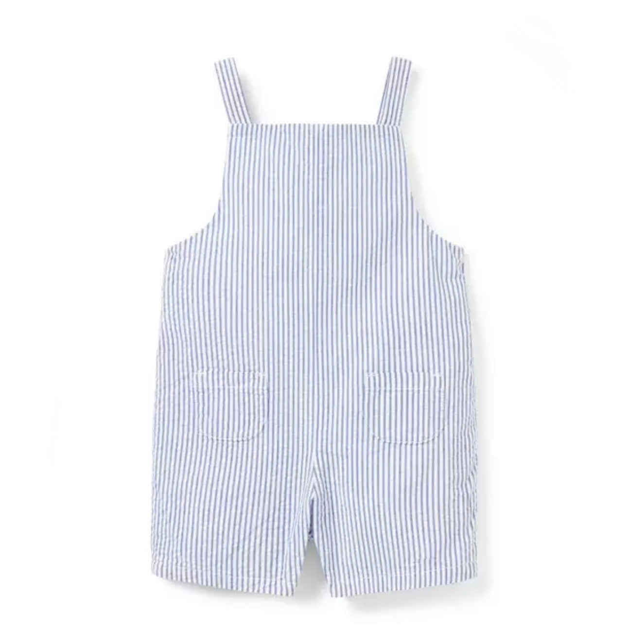 Baby Striped Seersucker Overall