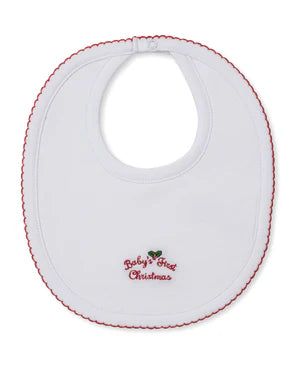 Baby's First Christmas Bib