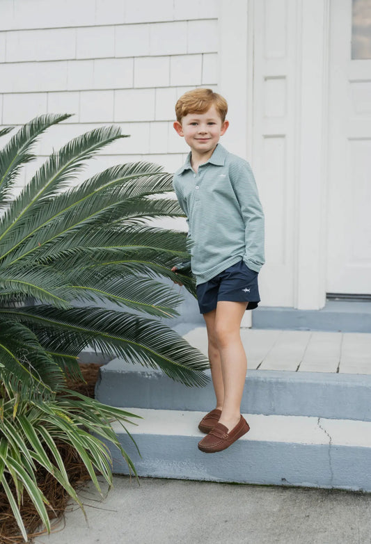 Banks Performance Long Sleeve Polo