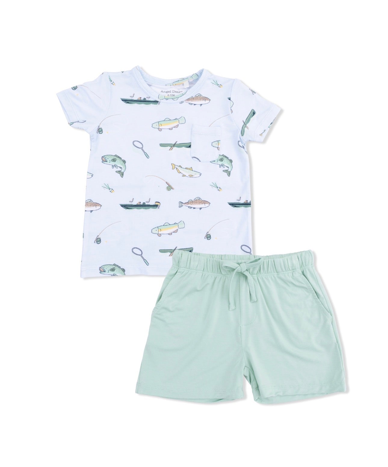Bamboo Tee/Short Seta Fishing