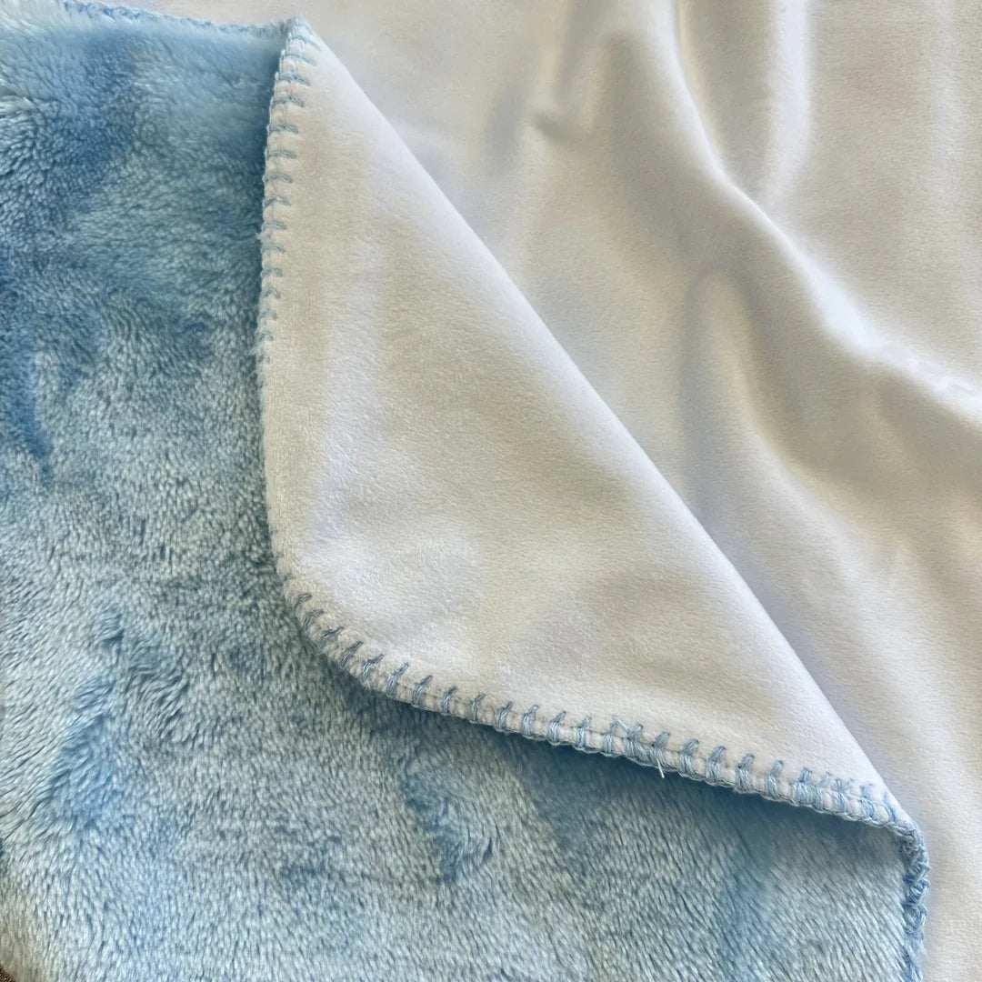 Permit 30x40 Sherpa-backed Minky Blanket