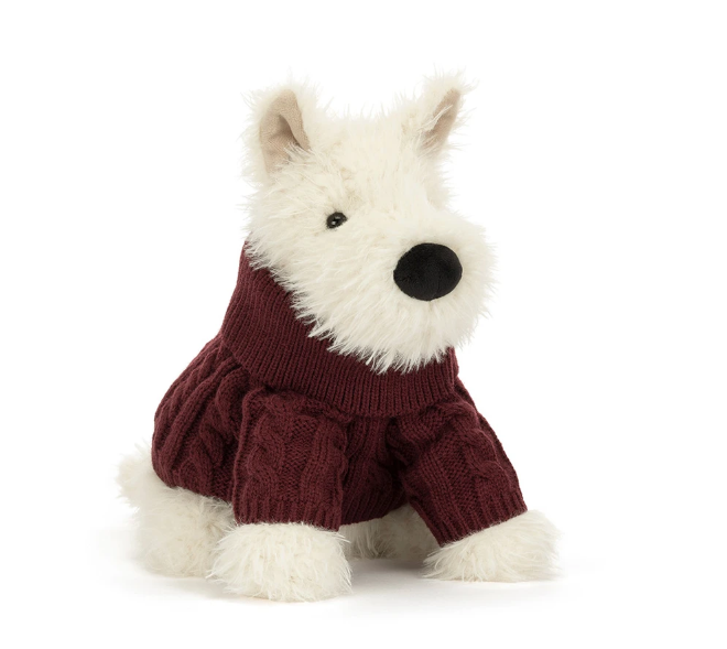 Munro Scottie Dog Winter Jumper Outfit