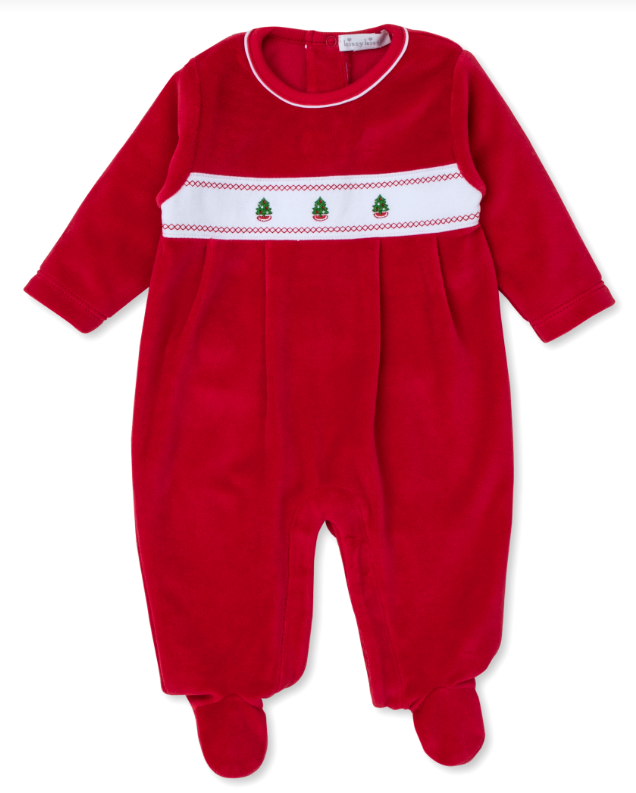 Classic Treasures Velour Footie