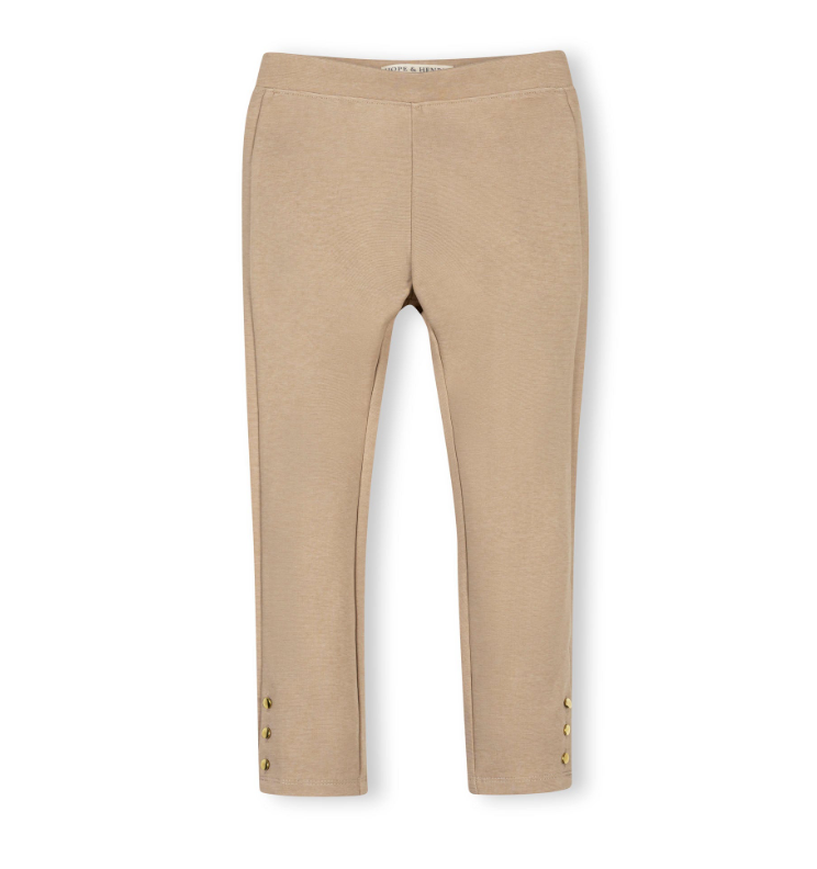 Button Cuff Ponte Pant