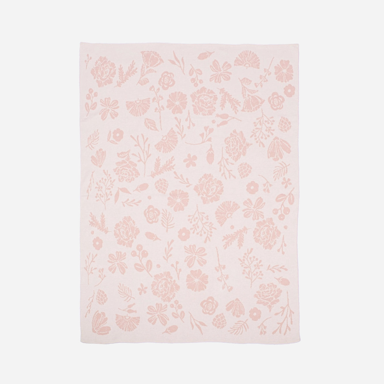 Organic Cotton Floral Blanket