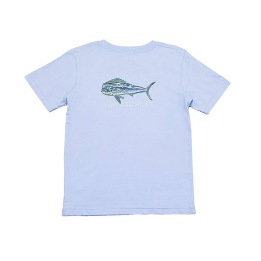 Boys Mahi Mahi Graphic Tee- Blue