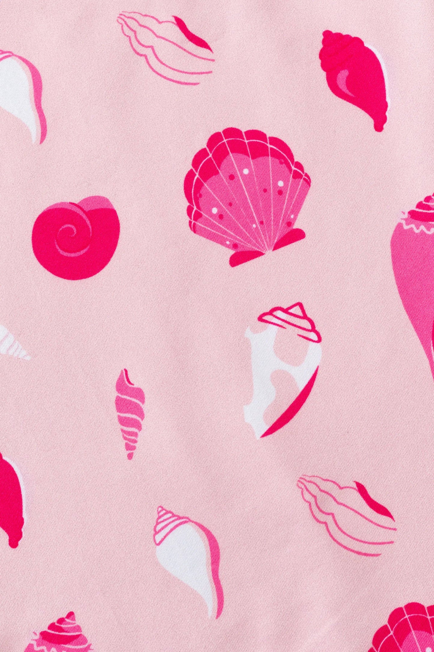 Organic Cotton Pink Seashells Dress