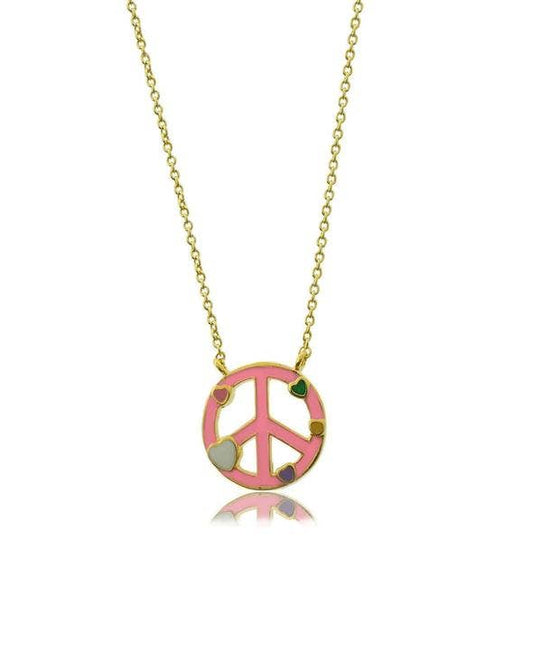 Peace And Love Necklace