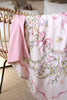 Rose Ribbon Jersey Blanket