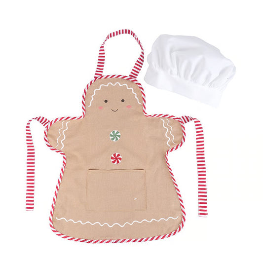 Gingerbread Apron Set