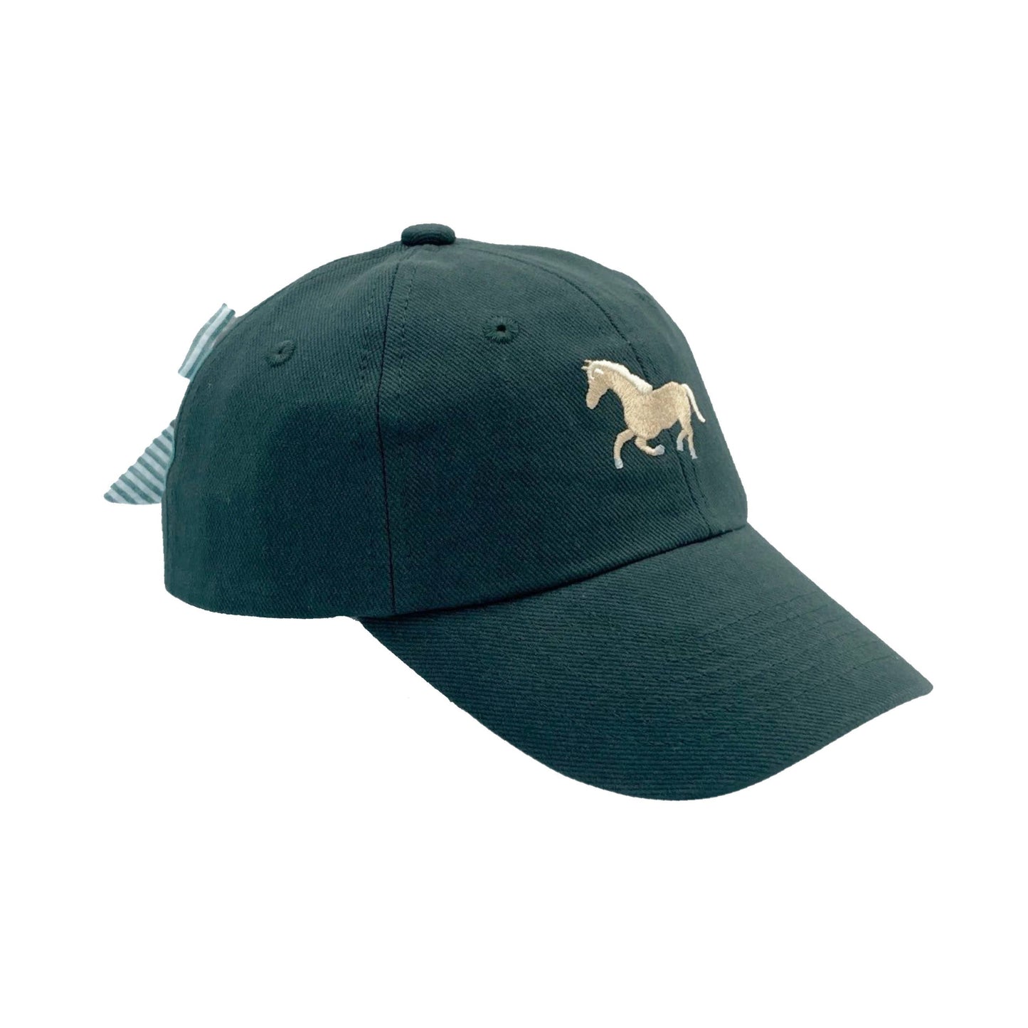 Horse Bow Baseball Hat 2-7yrs