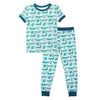 Later Gator Alligator Bamboo 2-Piece Pajama Set