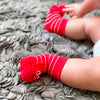 Rattle Socks- Red Crabby