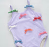 Lottie Lavender Bow Swimsuit