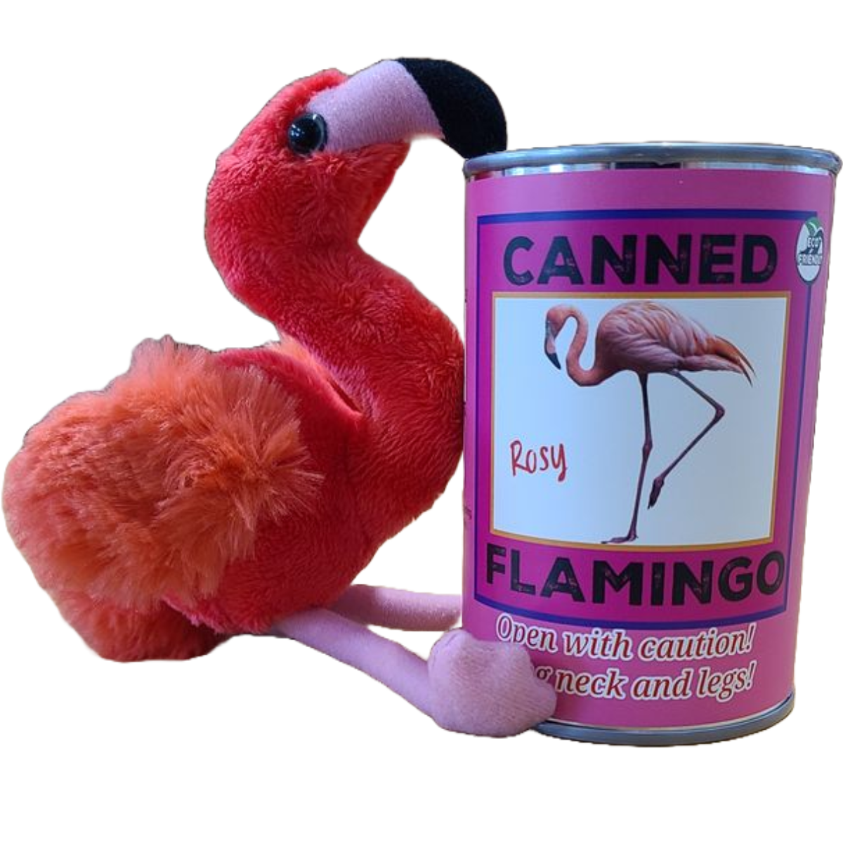 Rosy the Canned Flamingo -Regular Lid