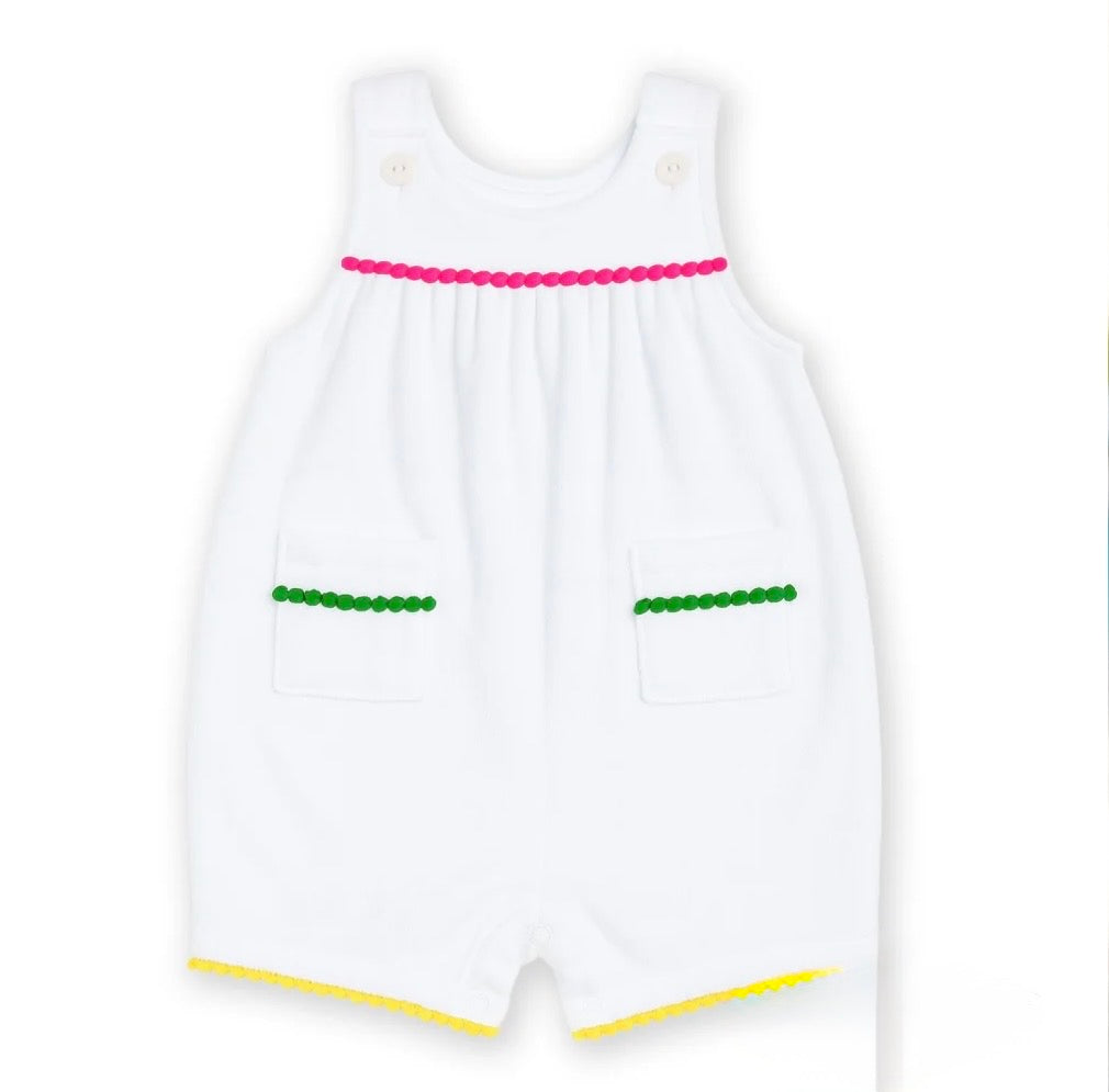 Terry Pom Pom Romper