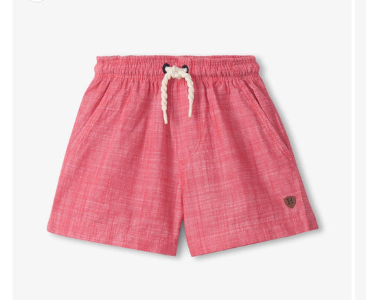 Nantucket Red Pull-On Woven Shorts