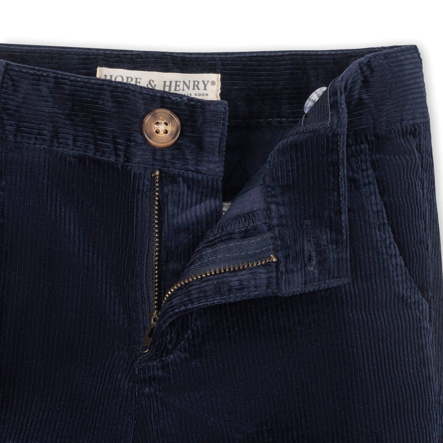 Organic Corduroy Pant Navy