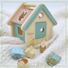 Wooden Shape Sorter & Sensory Block Learning Toy Ages 1-3