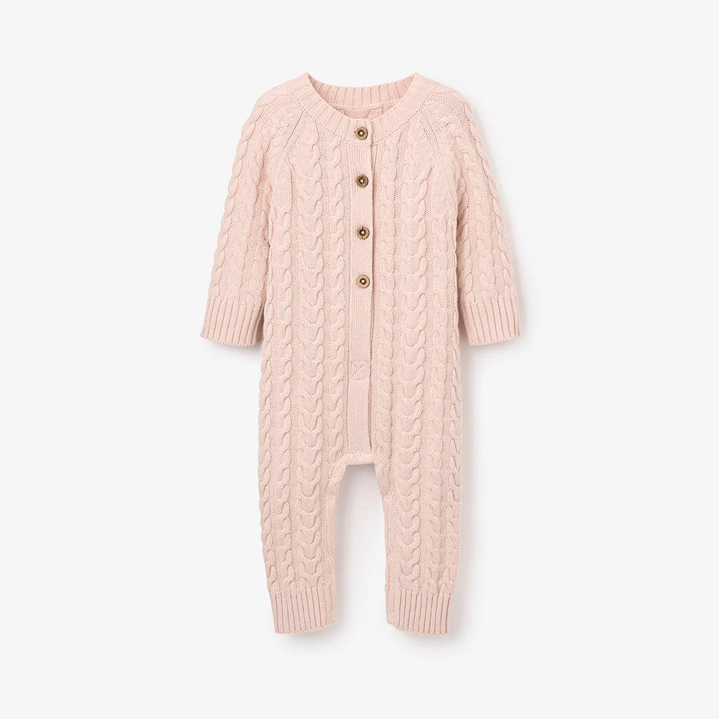 Horseshoe Cable Knit Jumpsuit