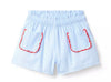 Striped Ruffle Short