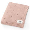 100% Organic Cotton Pointelle Baby Blanket