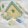 Wooden Shape Sorter & Sensory Block Learning Toy Ages 1-3