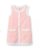 Terry Button Swim Cover-Up