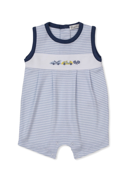 Pima Cotton Playsuit- Sizzling Speedway