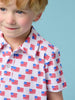 Freedom Flags Knit Performance Polo