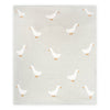 Duck Waddle - Organic Jacquard Knit Baby Blankets