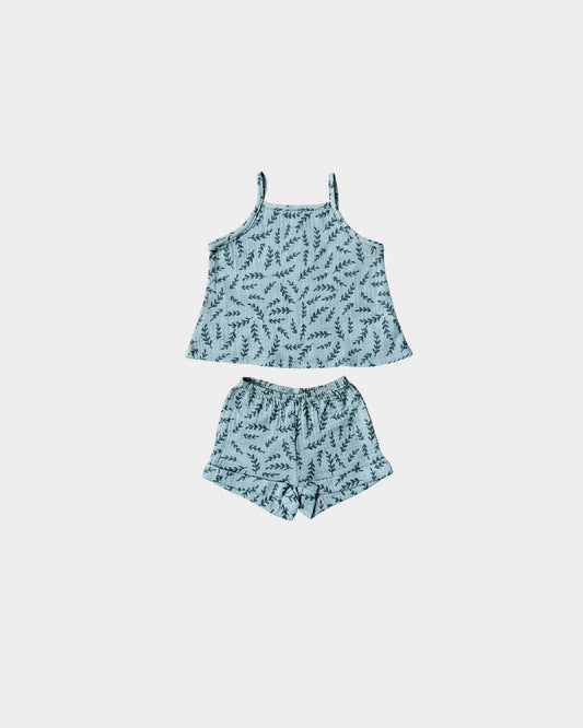 Cotton Gauze Tank & Short Set