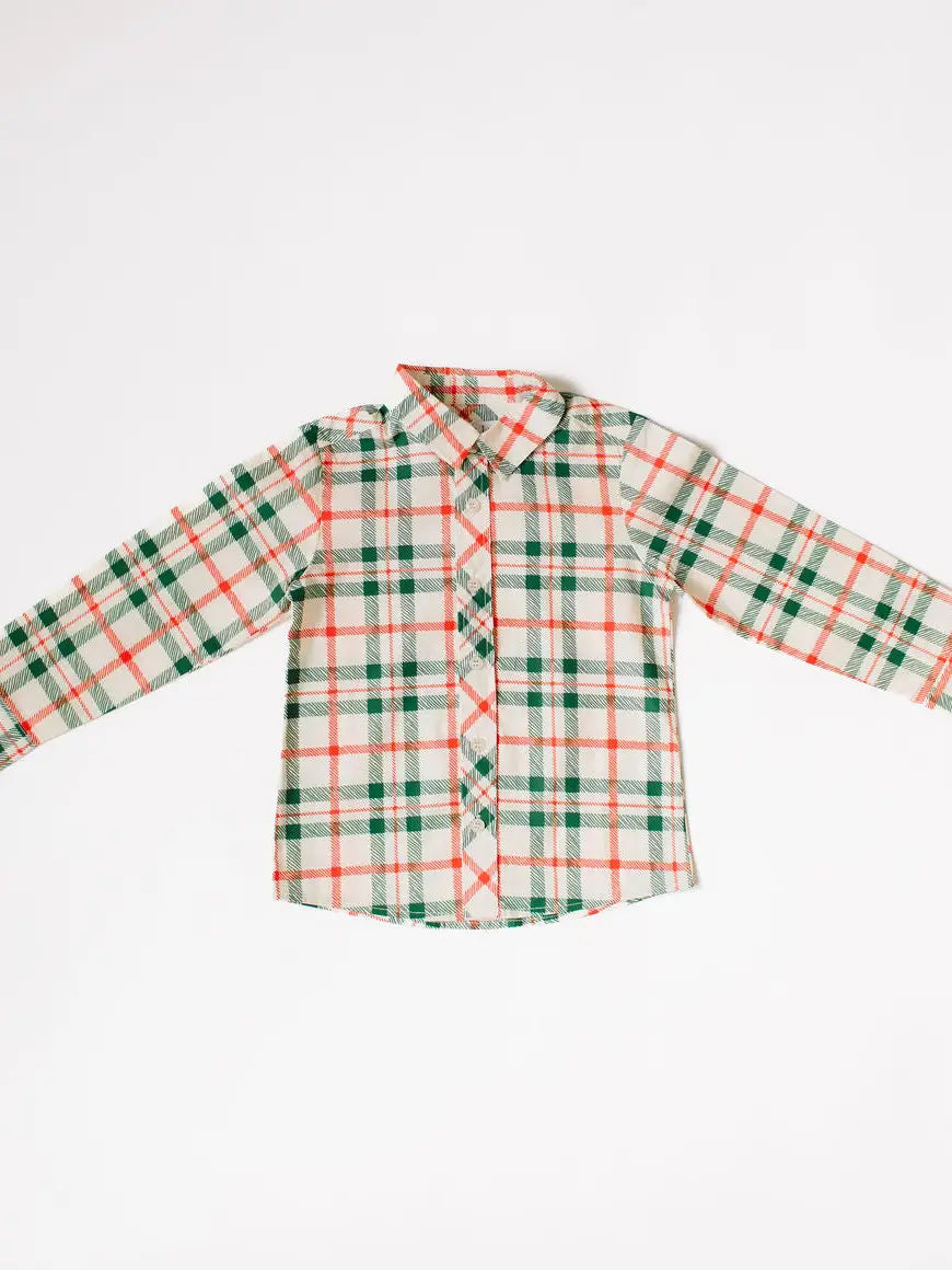 Button Down Classic Plaid