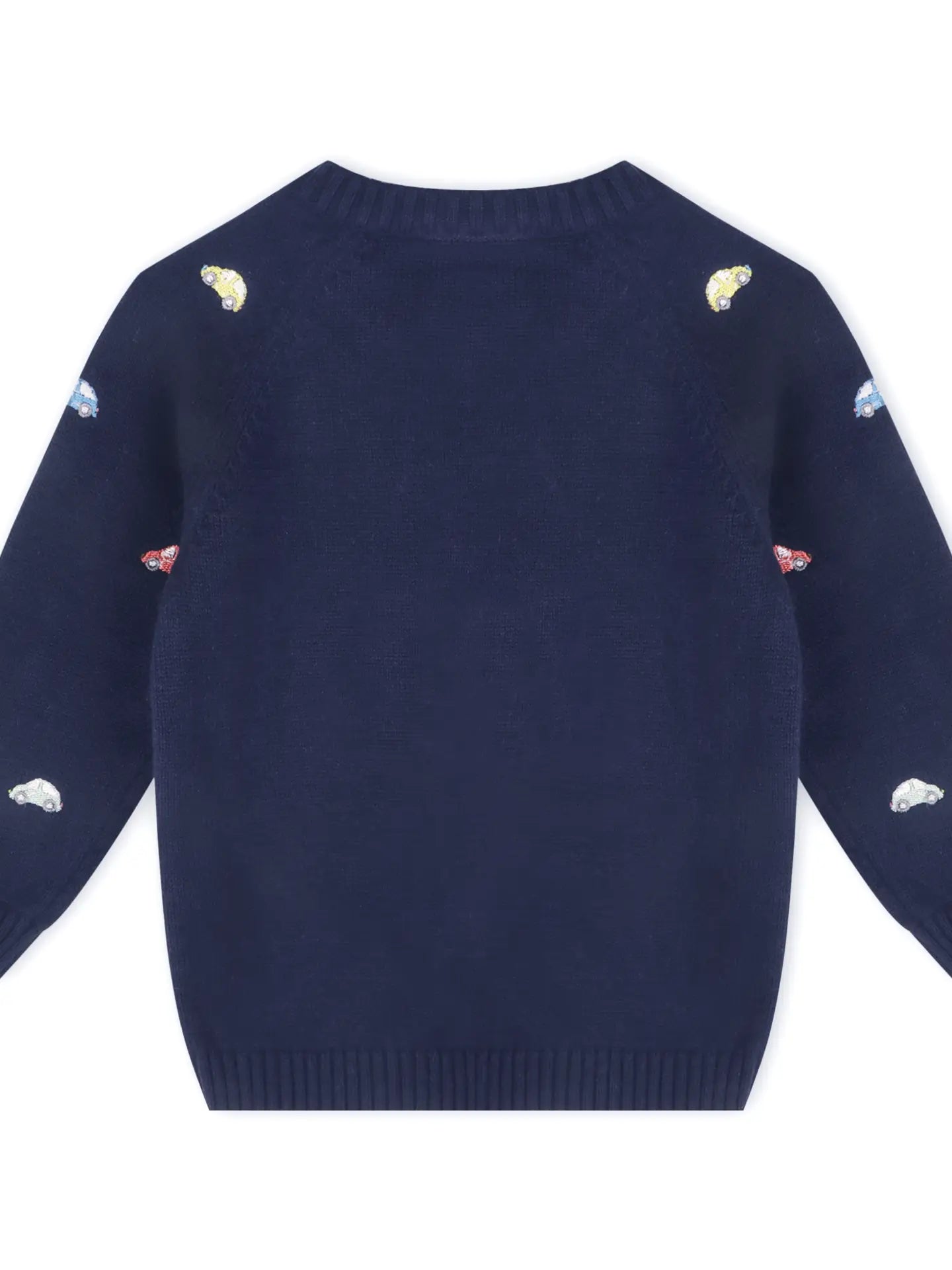 Organic Cotton Mini Cars Sweater