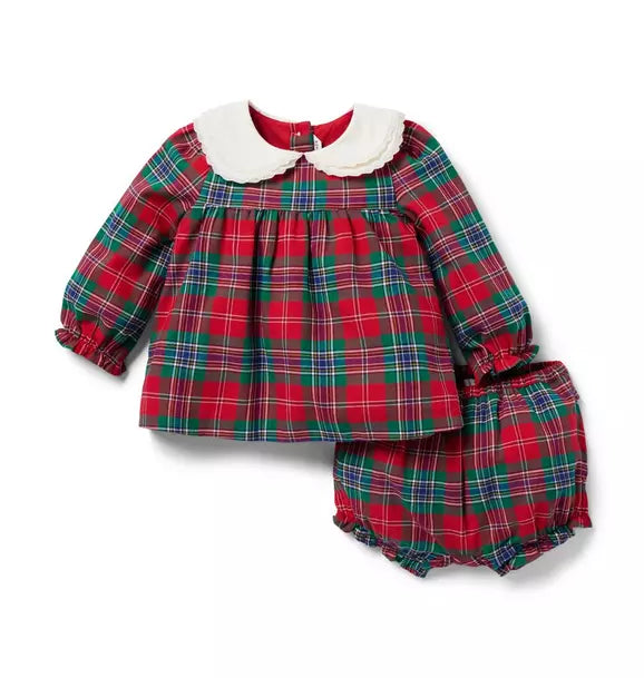 Tartan Baby Set